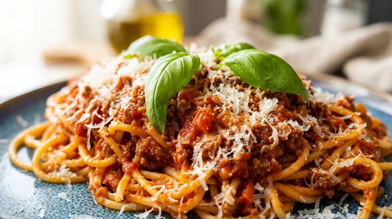 Bolognese med röda linser och finrivna morötter – Stretchad vardagsfavorit på 30 minuter - traditionellt Svensk Middag recept, perfekt till vardagsmiddag