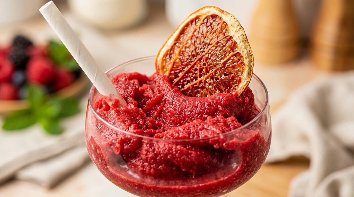 Fryst Rabarber Daiquiri (Alkoholfri)