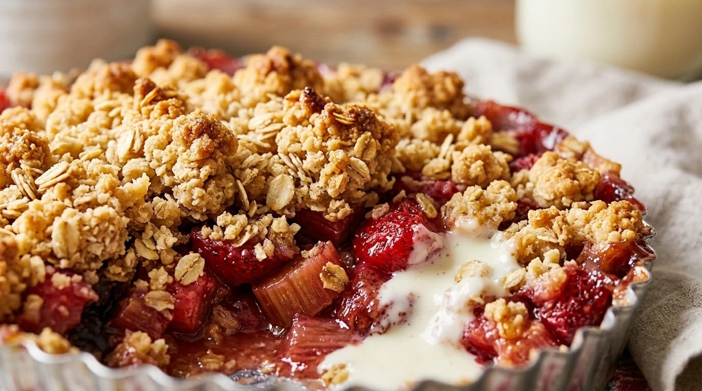 Glutenfri rabarberpaj med bovete