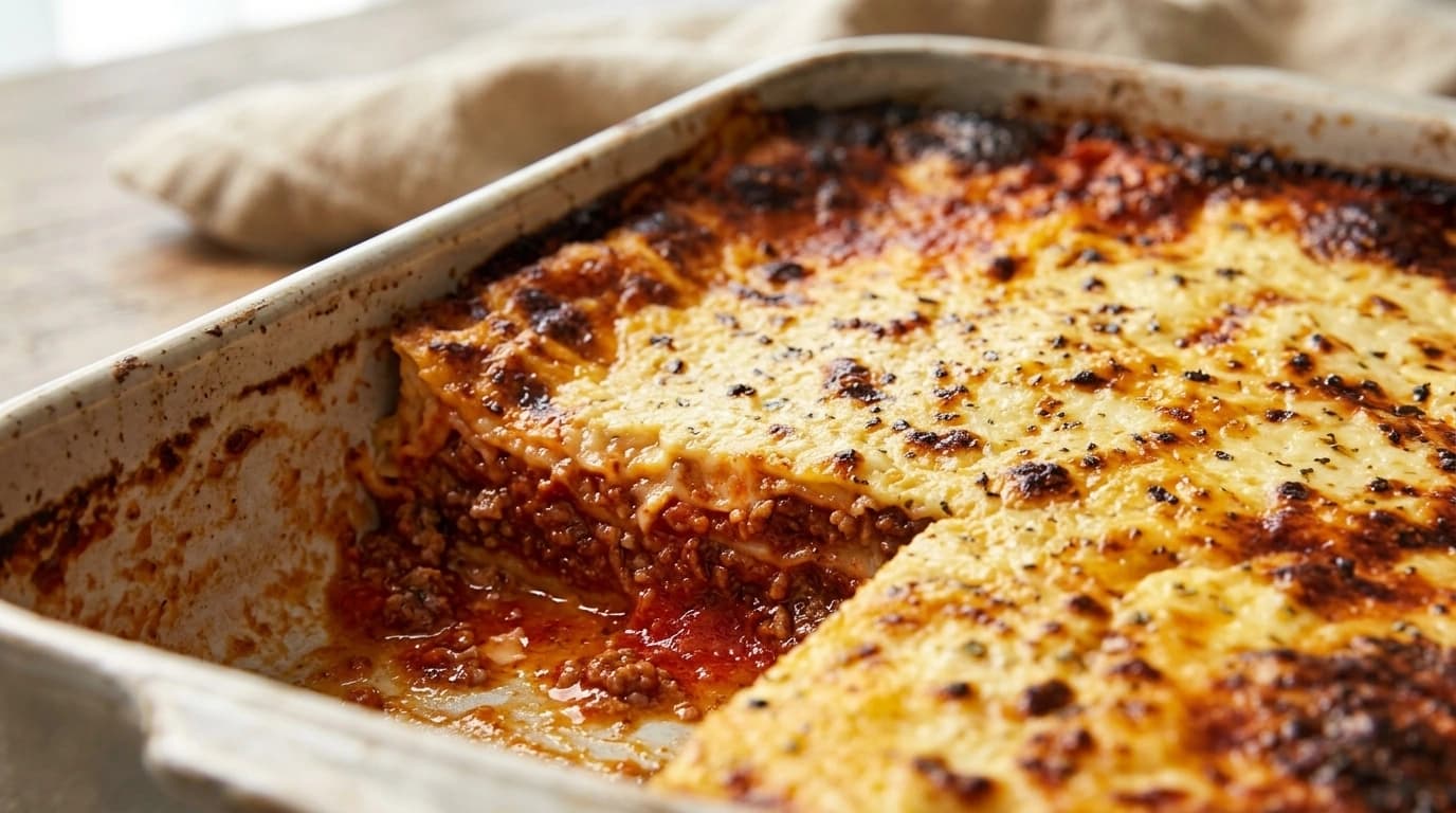 Grekisk Moussaka med nötfärs och aubergine – Festlig ugnsrätt på 90 minuter - traditionellt Grekisk Middag recept, perfekt till vardagsmiddag