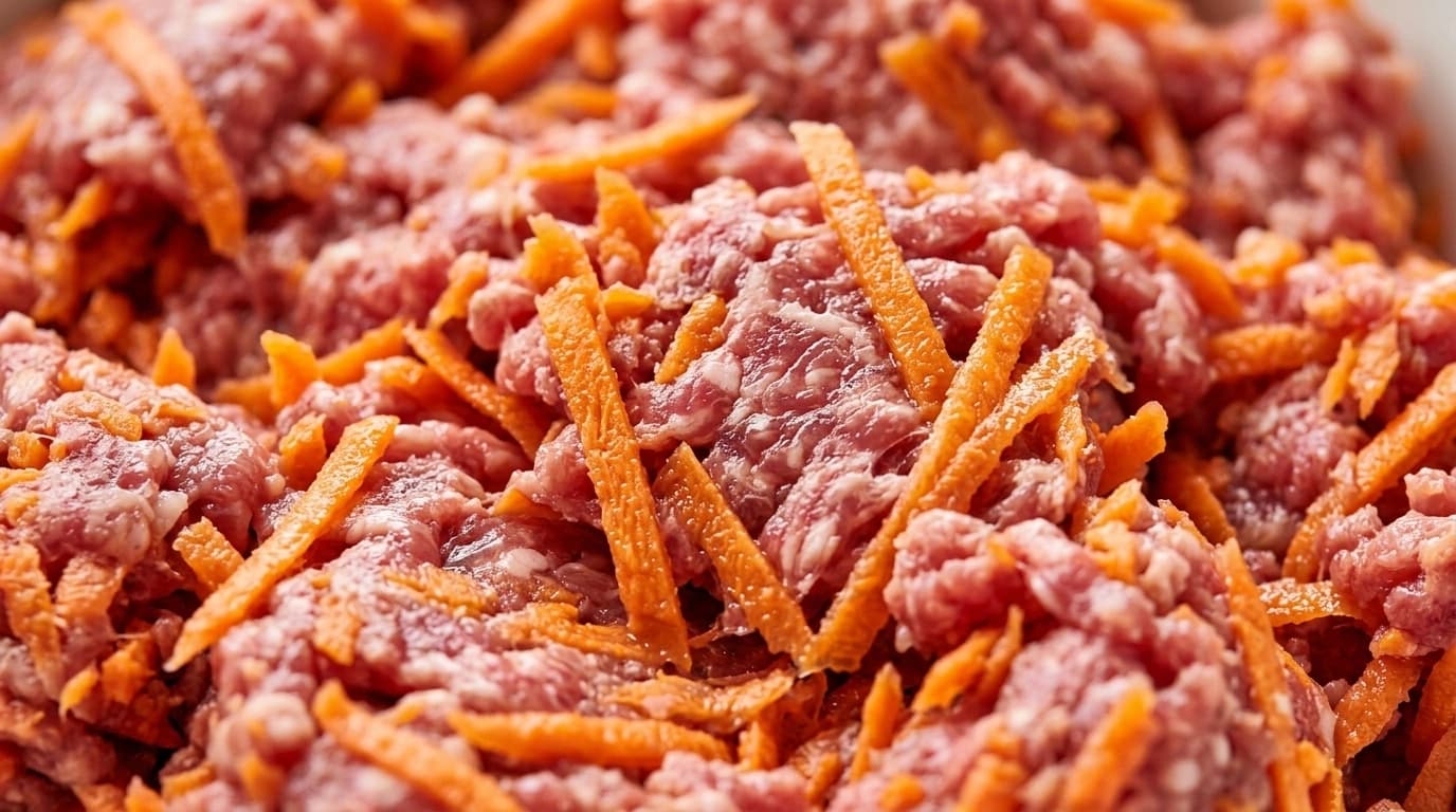 Havrebiffar med köttfärs och morötter – Saftiga nyttobiffar på 25 minuter - traditionellt Svensk Middag recept, perfekt till vardagsmiddag