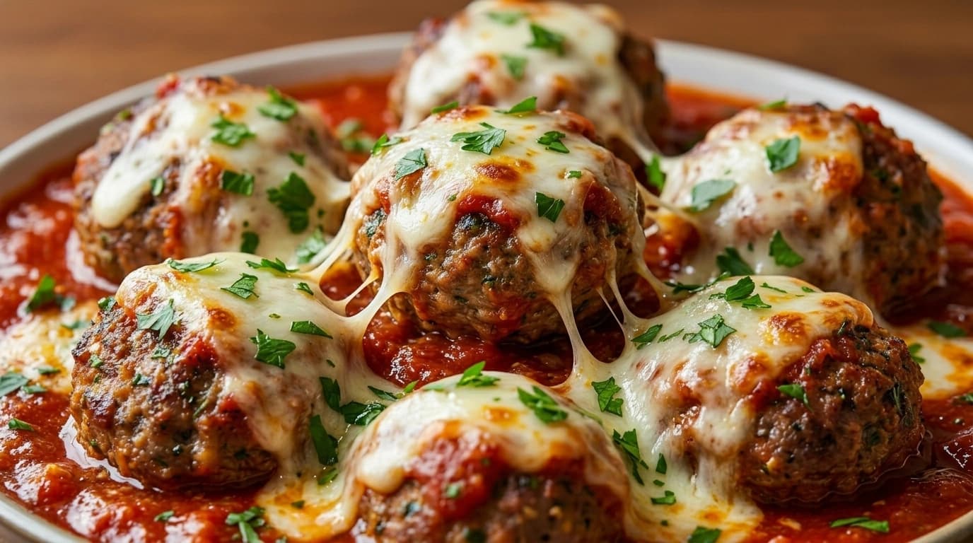 Italienska Polpette (köttbullar) i tomatsås med basilika – 40 minuter - traditionellt Italien Middag recept, perfekt till vardagsmiddag