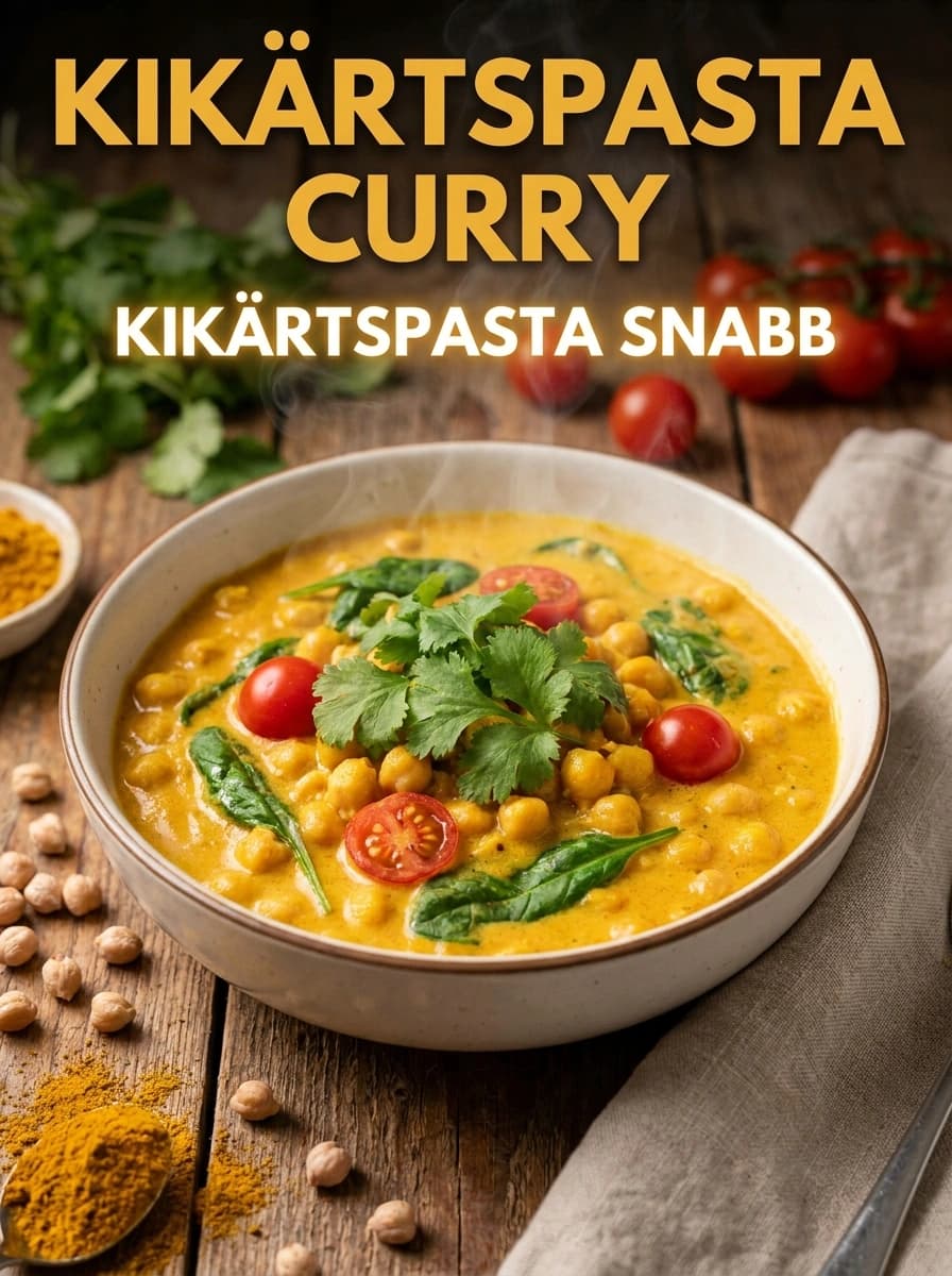 Kikärtspasta Curry
