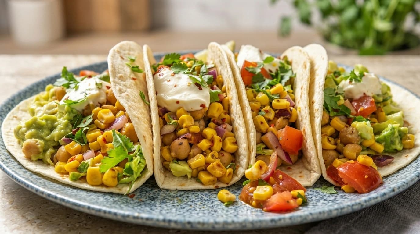 Köttfärs- och svamptacos med snabb guacamole – Taco på 15 minuter - traditionellt Mexikansk Middag recept, perfekt till vardagsmiddag
