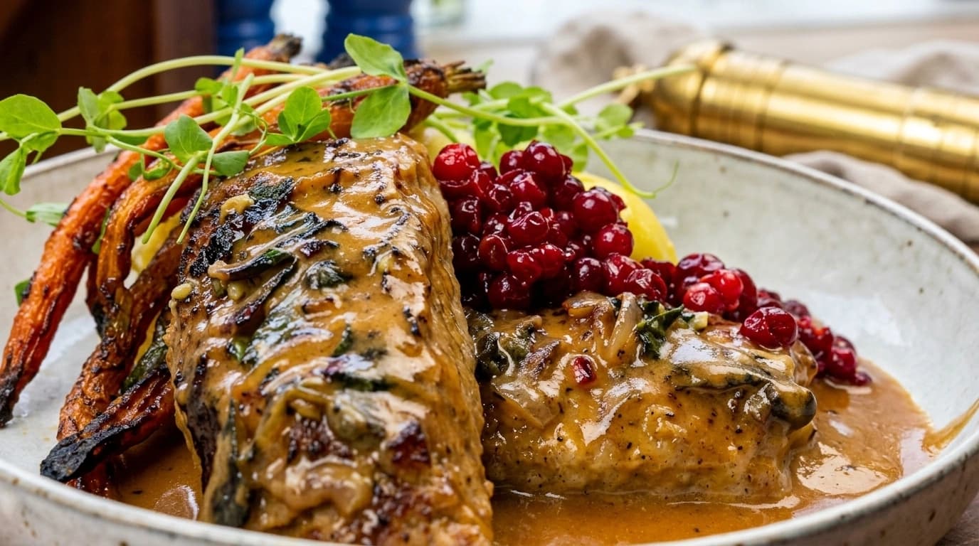 Köttfärsfyllda kåldomar med persiljesås – Gammaldags mästerverk på 75 minuter - traditionellt Svensk Middag recept, perfekt till vardagsmiddag