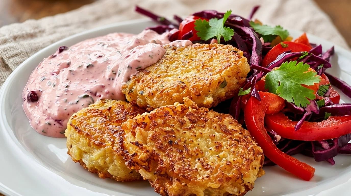 Potatisbullar med krämig köttfärssås och lingon – Fluffig budgetlyx på 40 minuter - traditionellt Svensk Middag recept, perfekt till vardagsmiddag