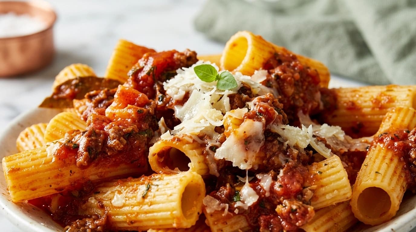 Äkta Ragù alla Bolognese (Långkok) – Den ultimata pastasåsen på 3 timmar - traditionellt Italien Middag recept, perfekt till vardagsmiddag