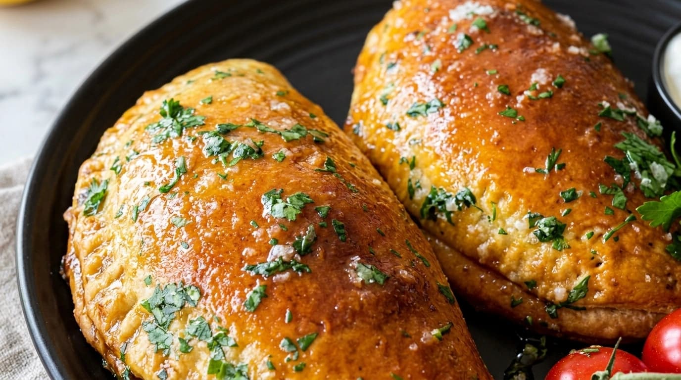 Små köttfärspiroger med tomatsås och gräddfil – Retroklassiker på 45 minuter - traditionellt Svensk Middag recept, perfekt till vardagsmiddag