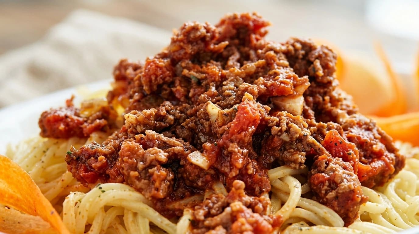 Snabb köttfärssås med färska tomater och basilika – Vardagsräddaren på 15 minuter - traditionellt Svensk Middag recept, perfekt till vardagsmiddag
