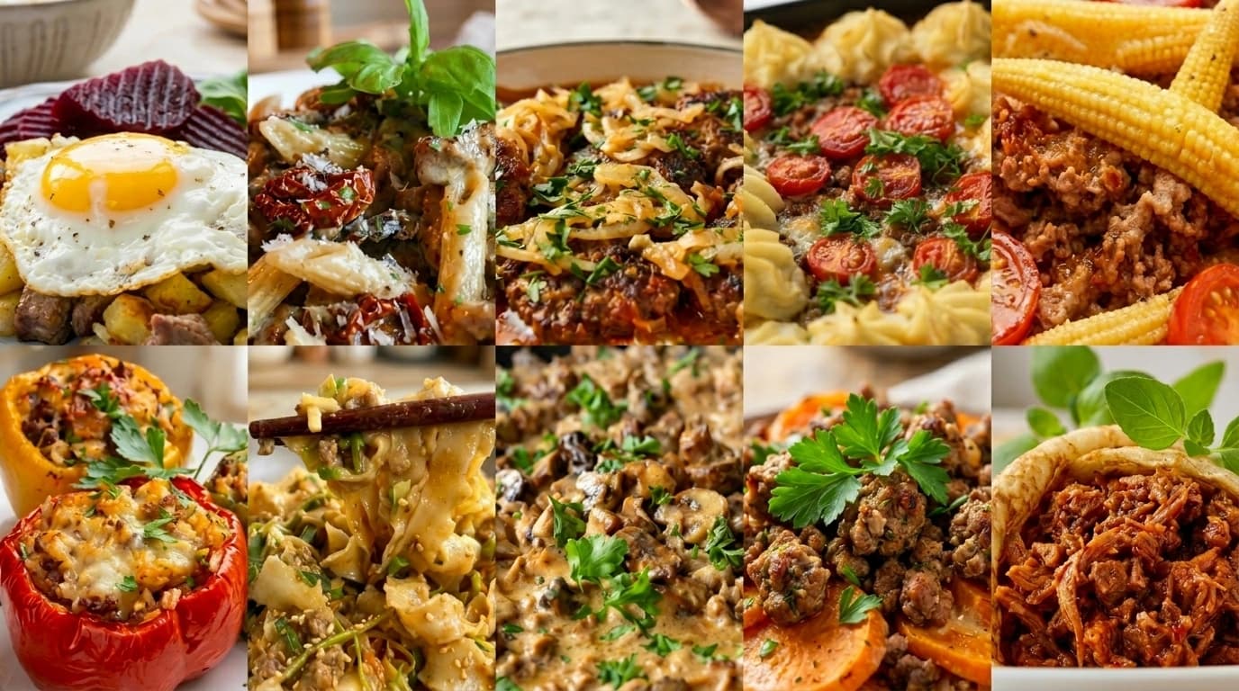 Köttfärs – 20 goda och snabba recept för hela familjen