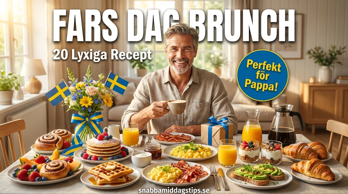 Fars dag brunch – 20 ultimata recept för en lyxig morgon