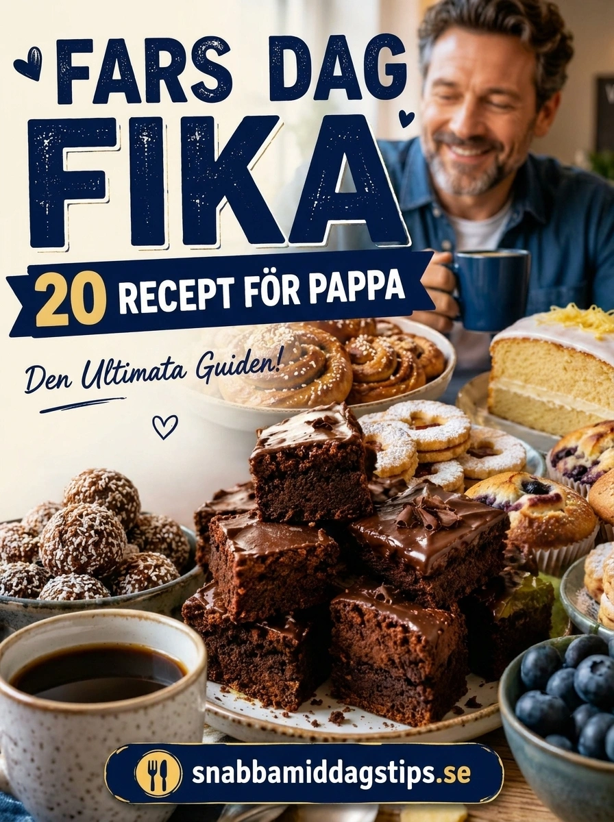 Fars Dag Fika: Den Ultimata Guiden till 20 Recept för Pappan
