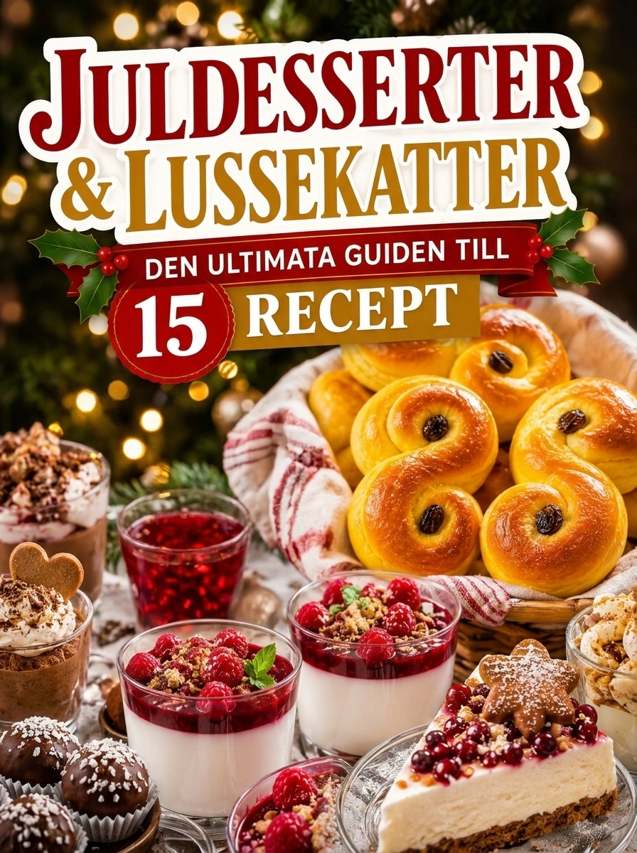 Juldesserter & Lussekatter: 15 Ultimata Recept