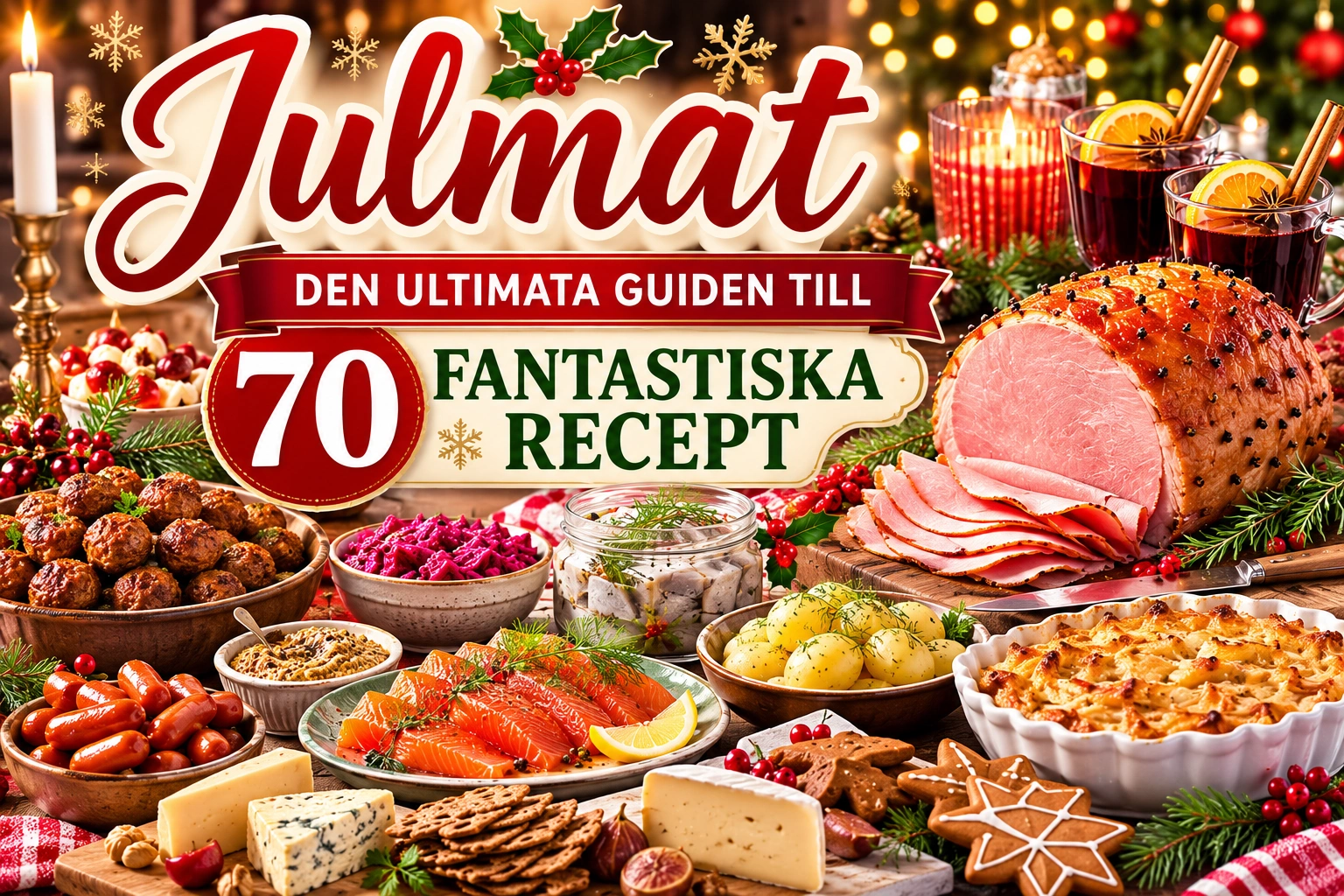 Julmat – den ultimata guiden till 70 fantastiska recept för hela julen