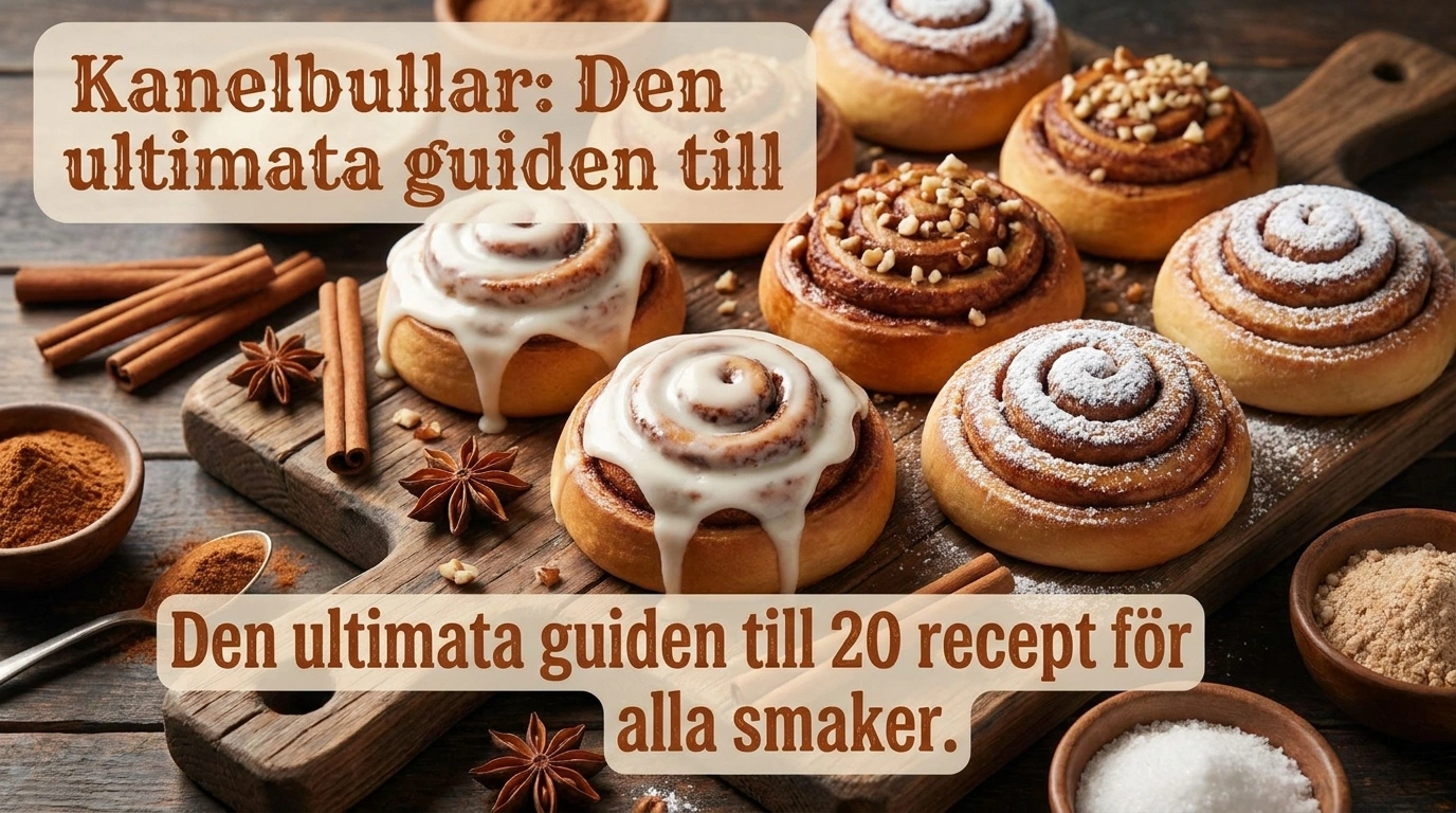 Fika och svenska klassiker – den ultimata guiden till 125 fantastiska recept