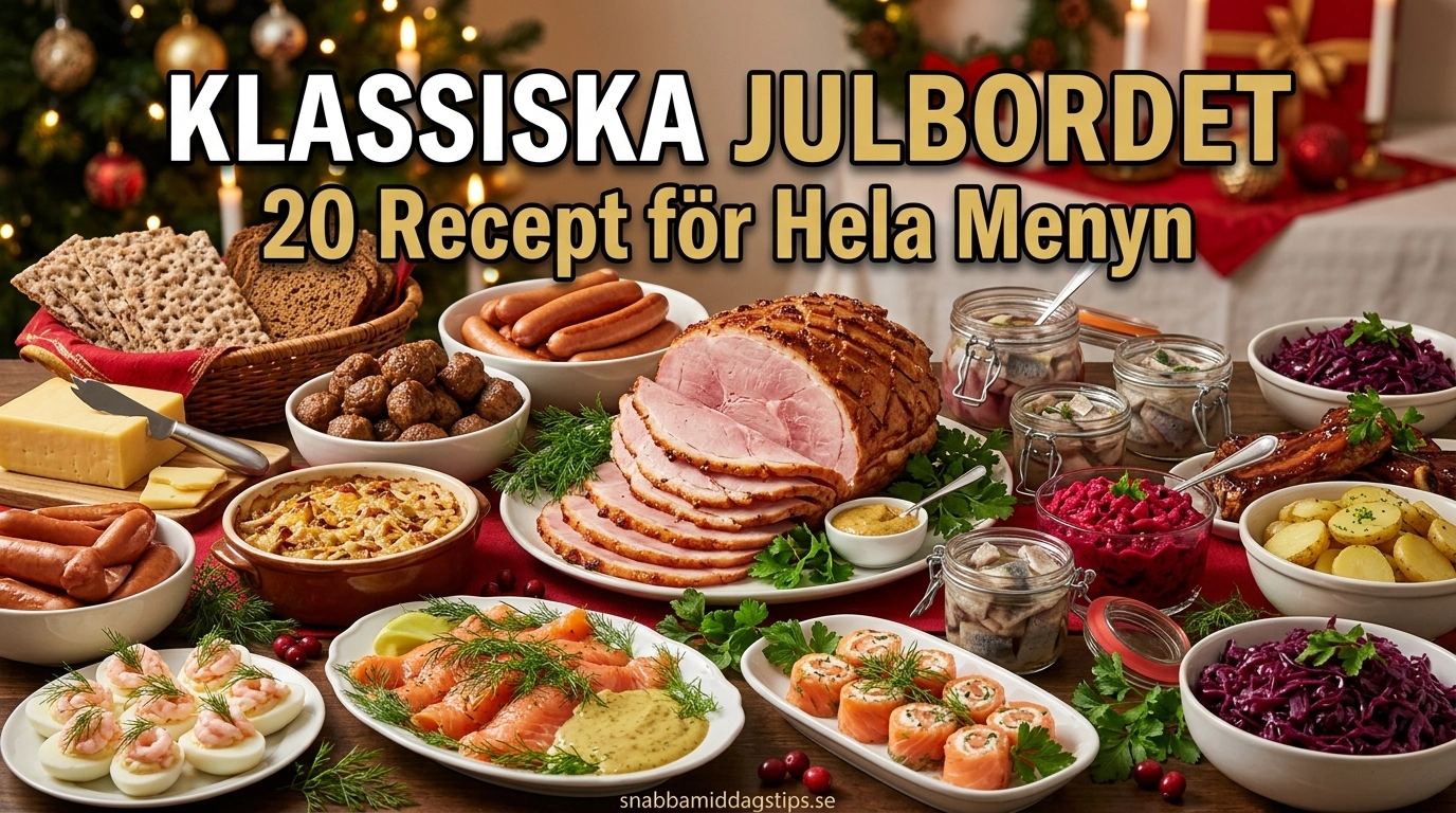 Klassiska Julbordet – 20 ultimata recept för hela menyn