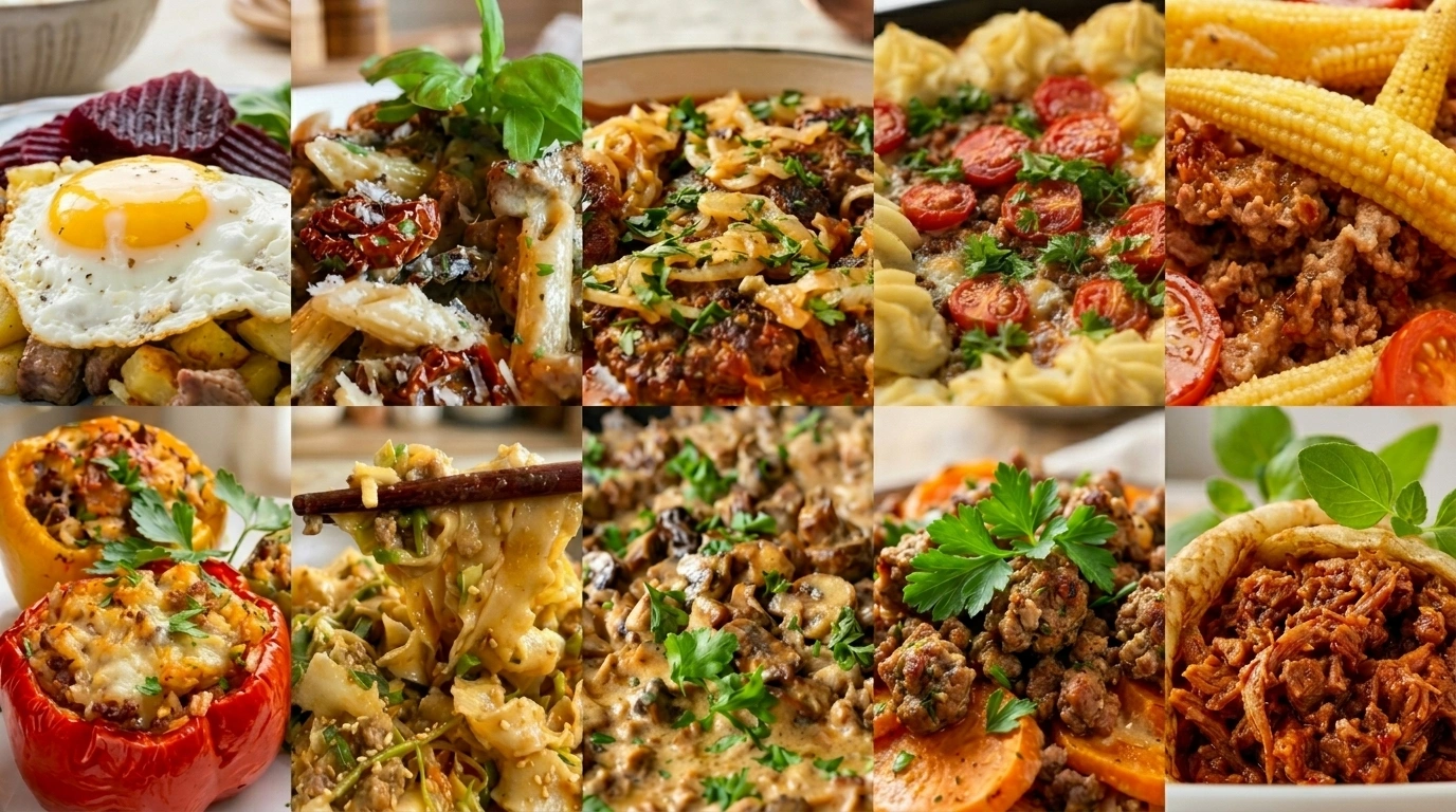 Köttfärs – 20 goda och snabba recept för hela familjen