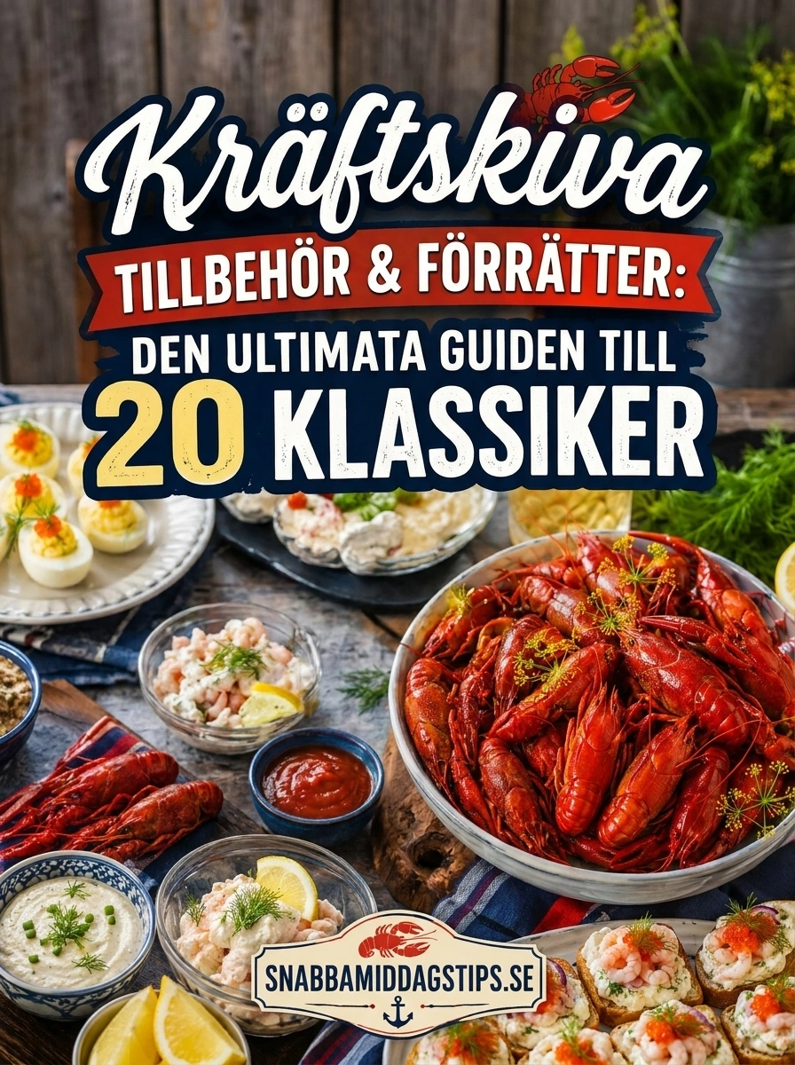 Kräftskiva Tillbehör & Förrätter: Den Ultimata Guiden till 20 Klassiker