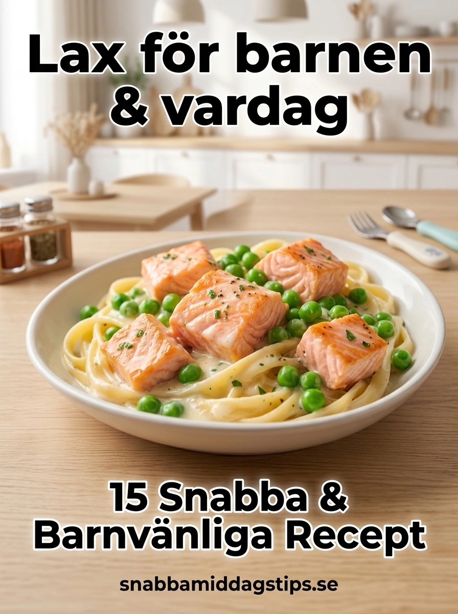 Lax för barnen & vardag: 15 Barnvänliga Recept