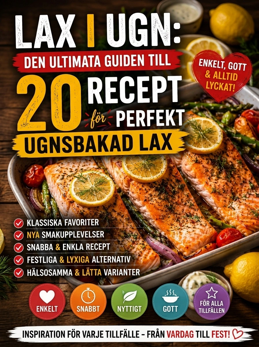 Lax i ugn: 20 Ultimata Recept för Perfekt Ugnsbakad Lax