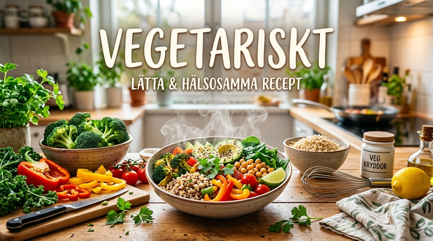 Vegetariska recept – den ultimata guiden
