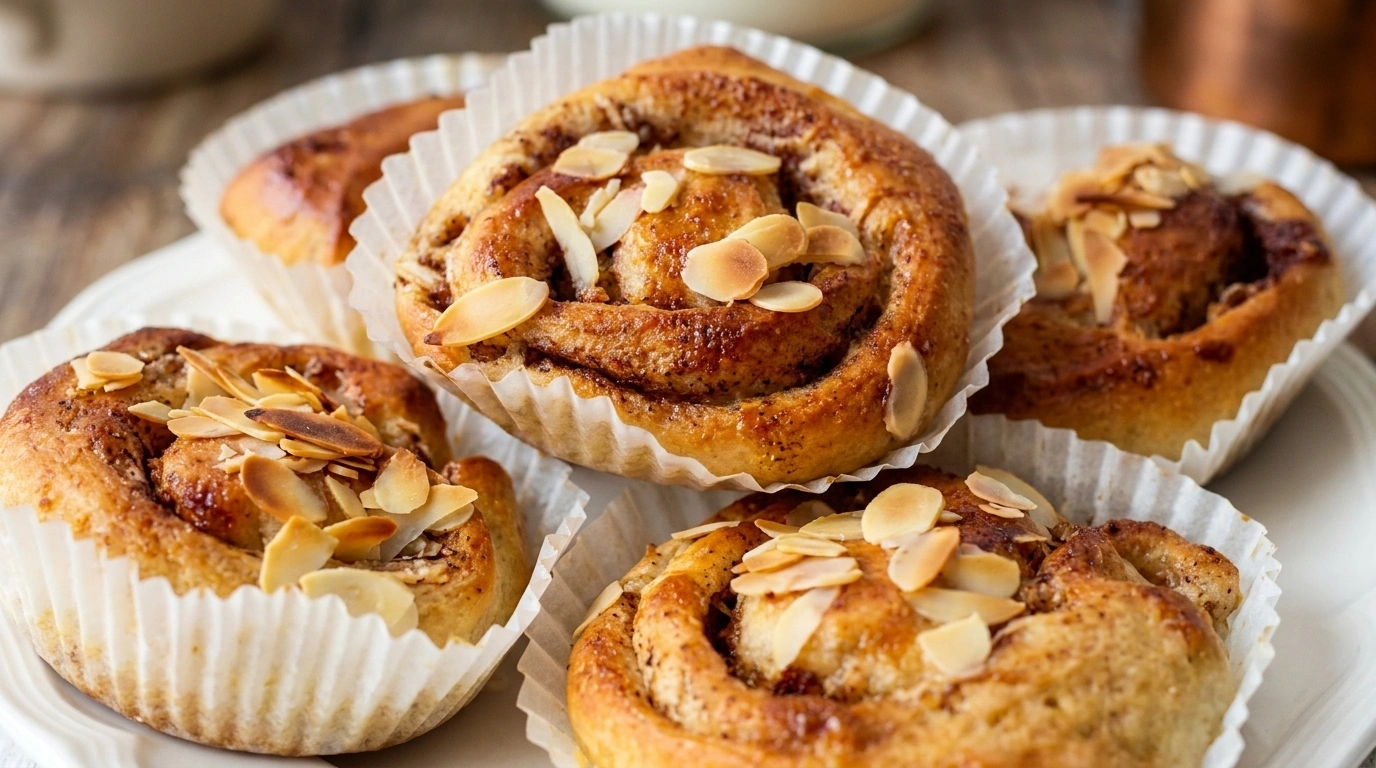Äppelbullar med kardemumma och pärlsocker – höstens kanelbulle på 3 timmar - traditionellt Svenskt Fika recept, perfekt till vardagsmiddag