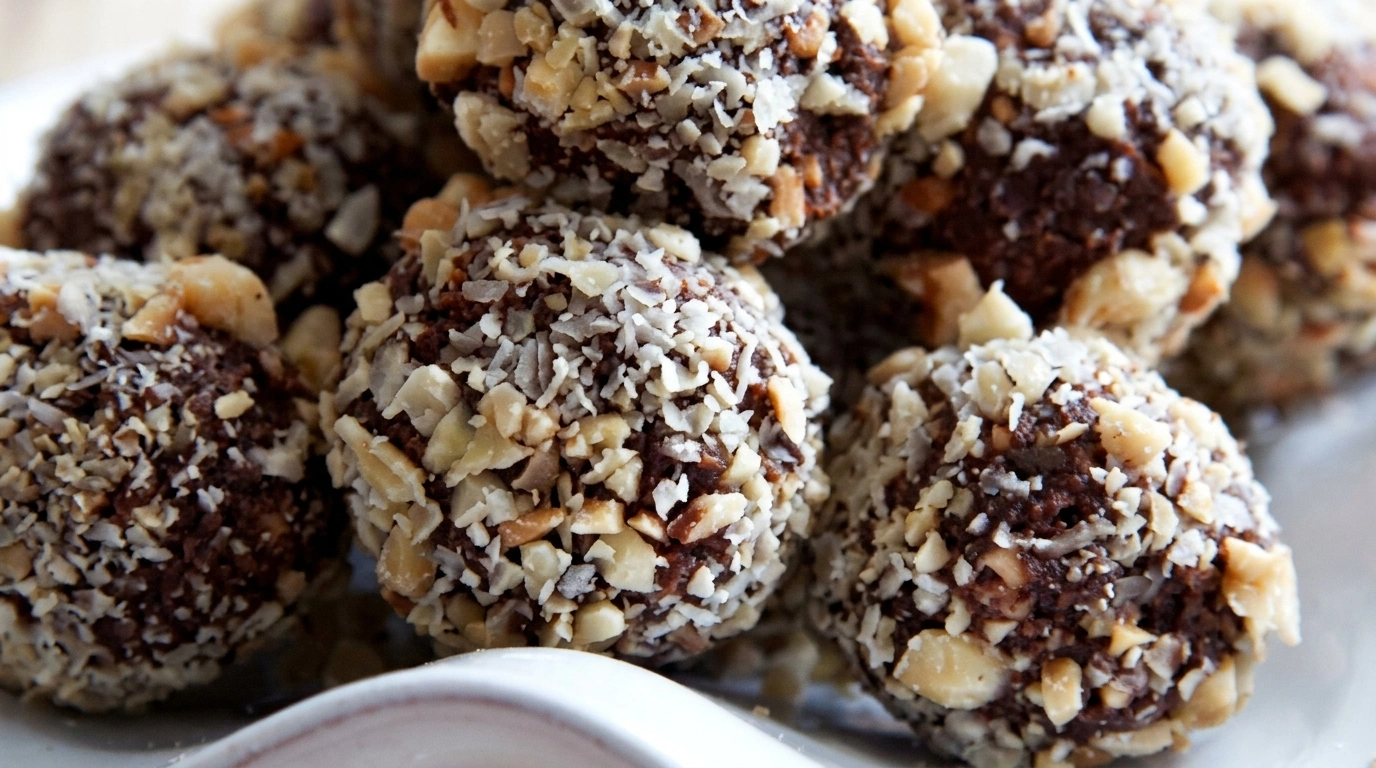 Chokladbollar med Havre & Honung – Naturligt Sötad Variant - traditionellt Svensk Bakverk recept, perfekt till vardagsmiddag