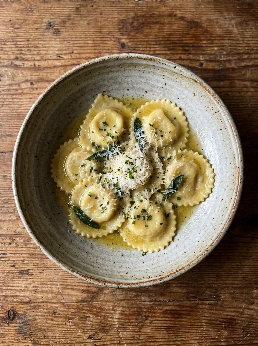 Filmjölk Ricotta Ravioli