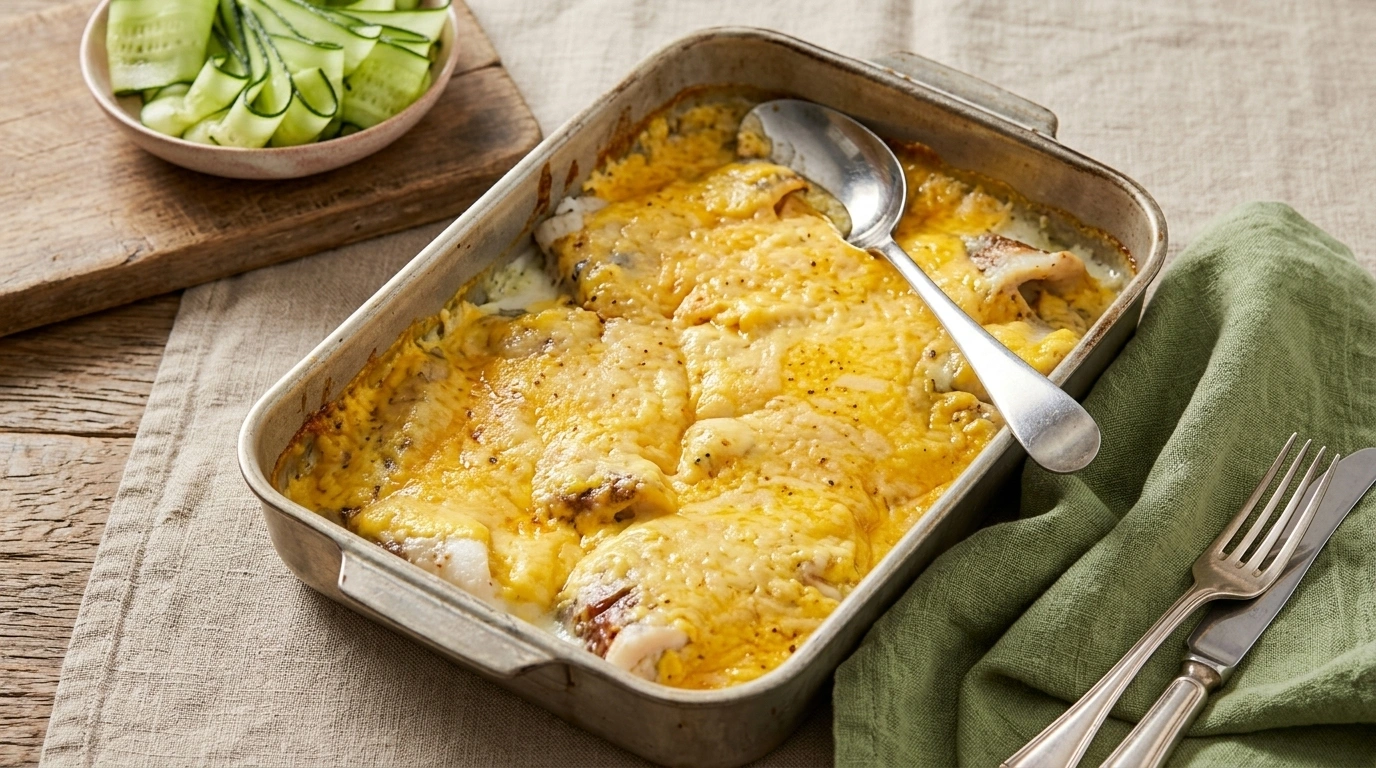 Fiskgratäng med potatis och dill – Krämig glutenfri ugnsfavorit på 45 minuter - traditionellt Svensk Middag recept, perfekt till vardagsmiddag
