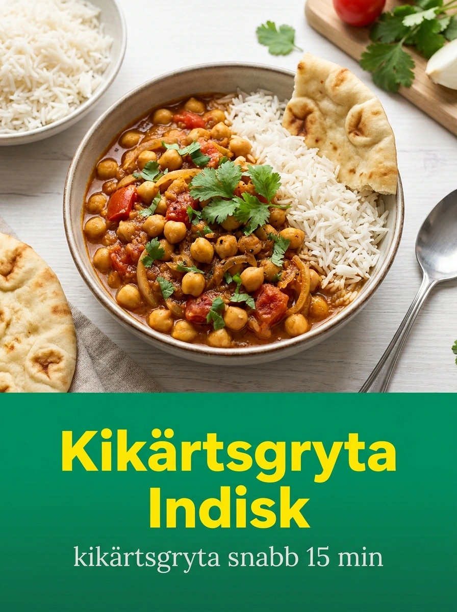 Indisk Kikartsgryta