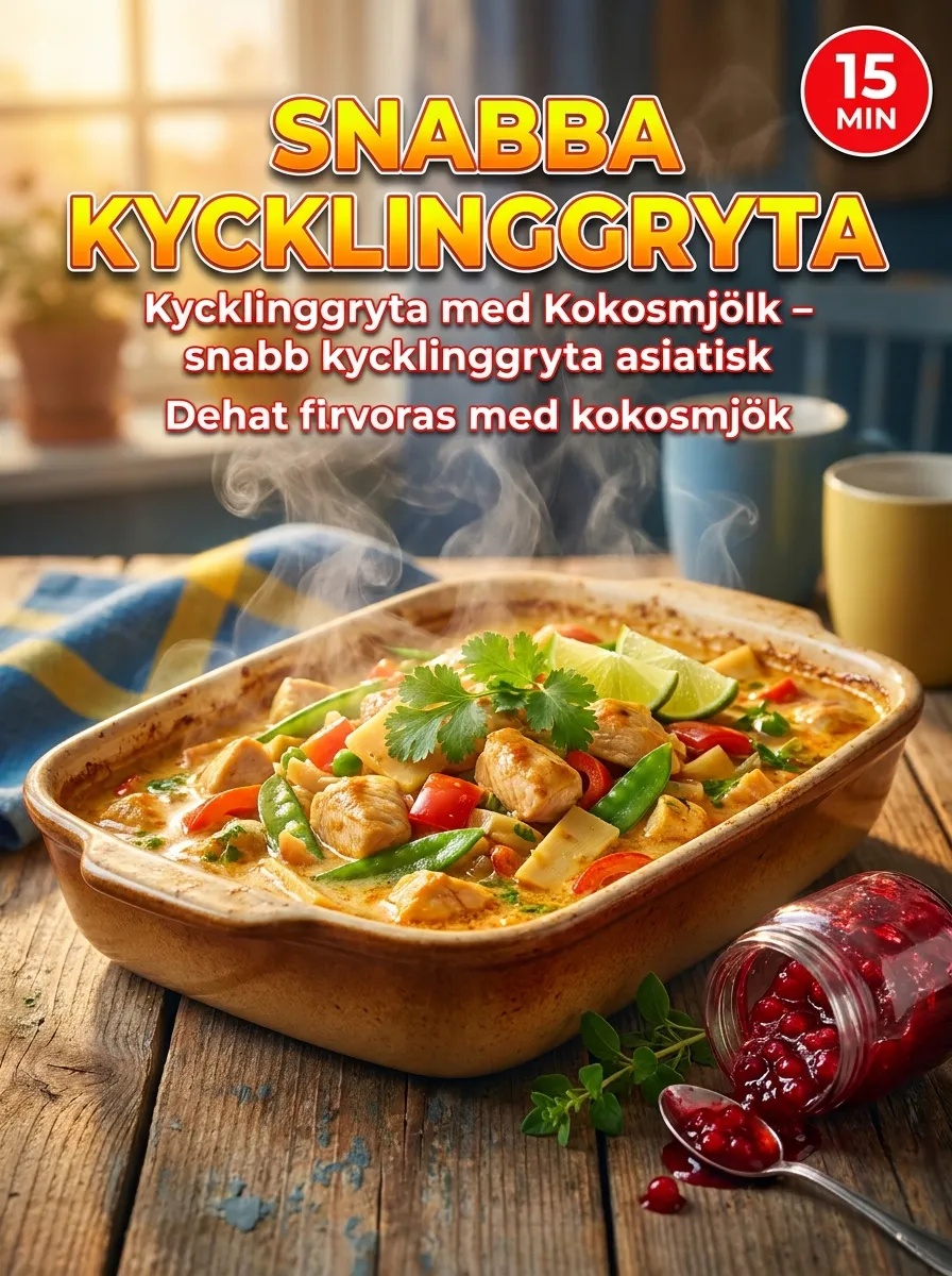 Krämig Kycklinggryta med Curry