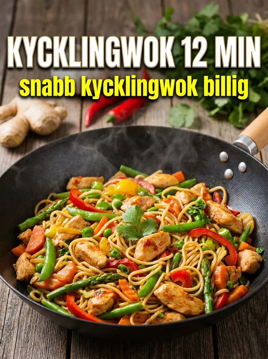 Kycklingwok