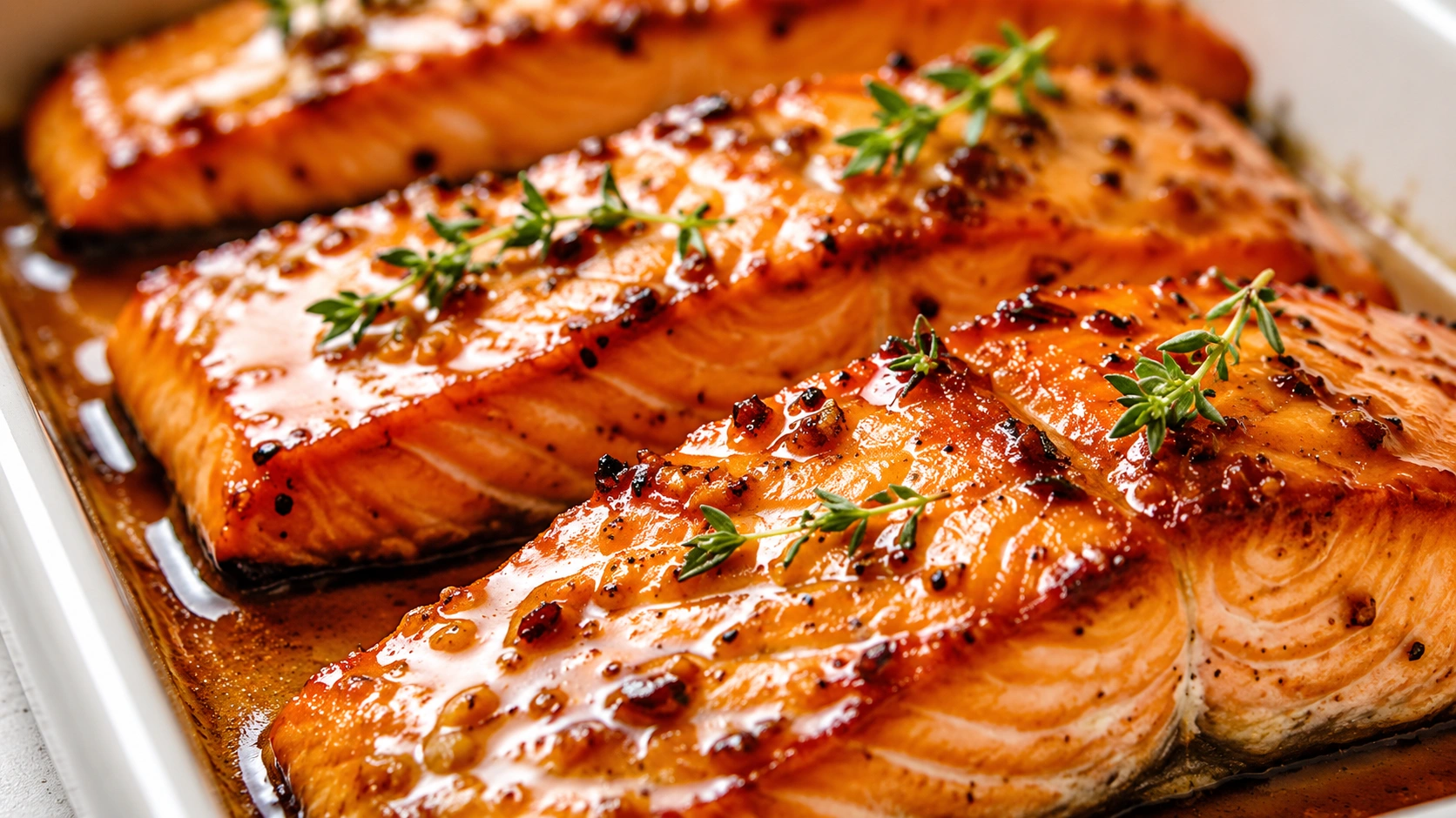 Laxfilé med Honung och Sesamfrön – Glazad Asiatisk Lax på Panna - traditionellt Sverige Middag recept, perfekt till vardagsmiddag