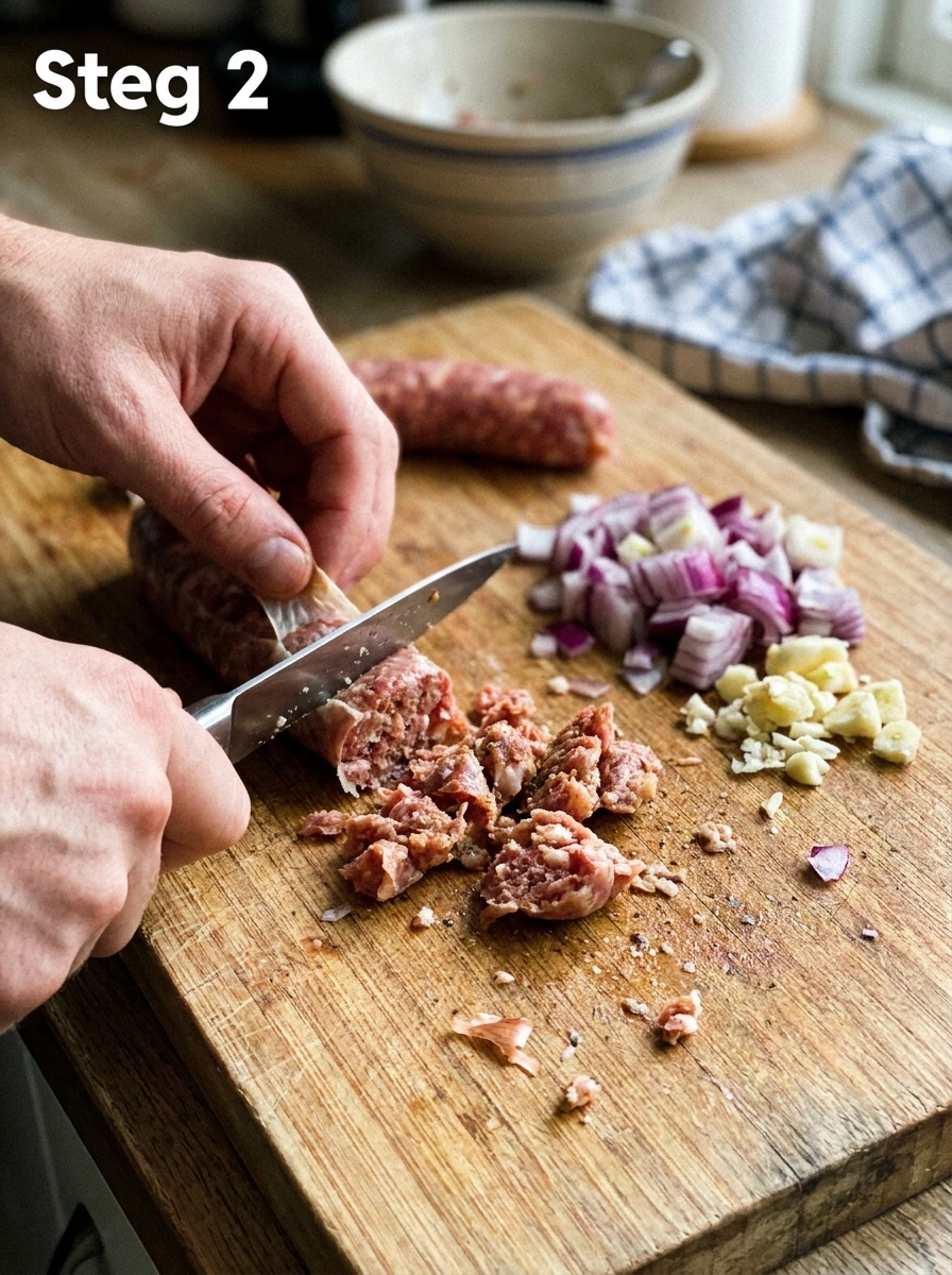 Stek köttbullarna – få fin gyllene yta