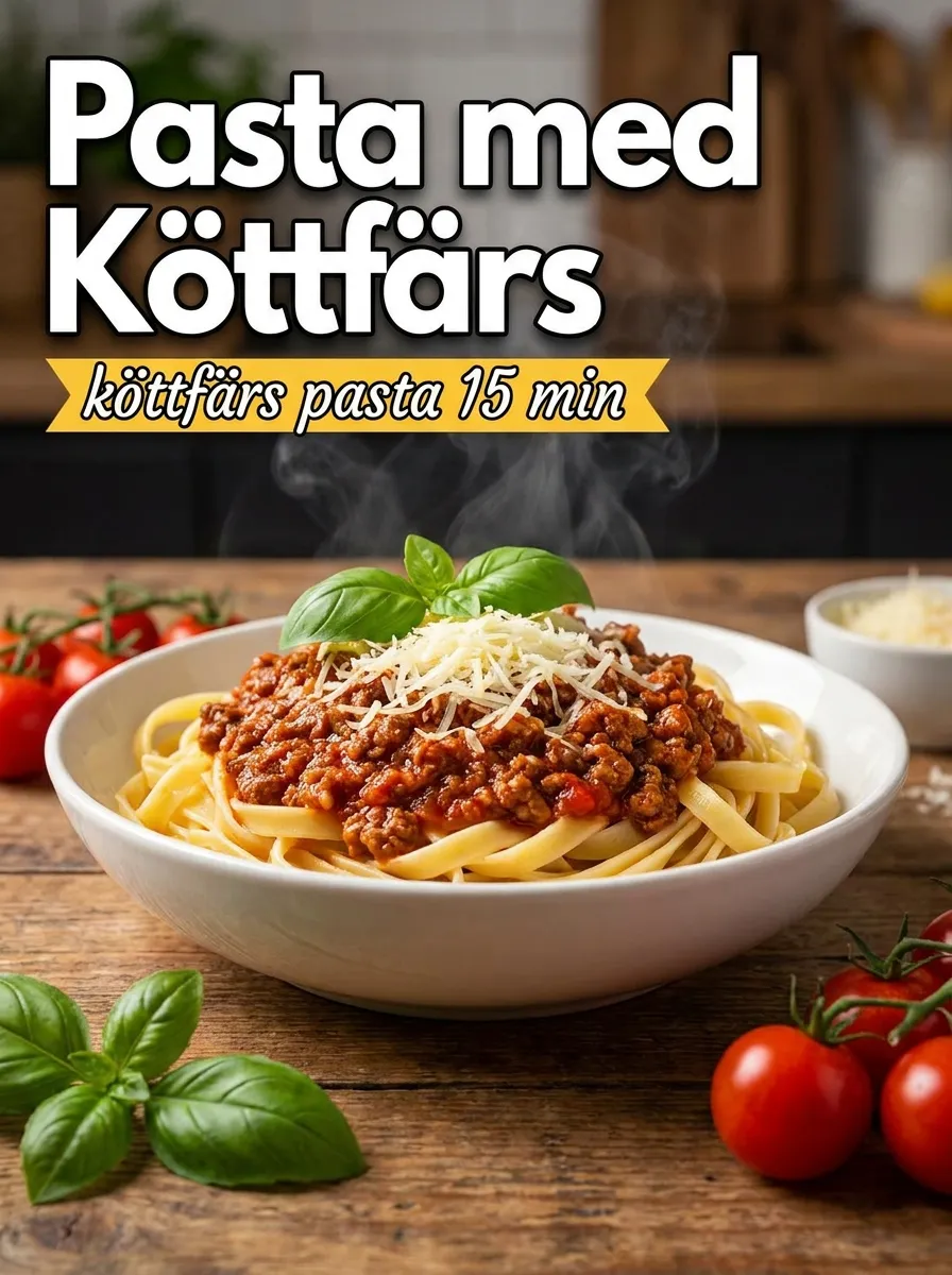 Pasta med Köttfärs