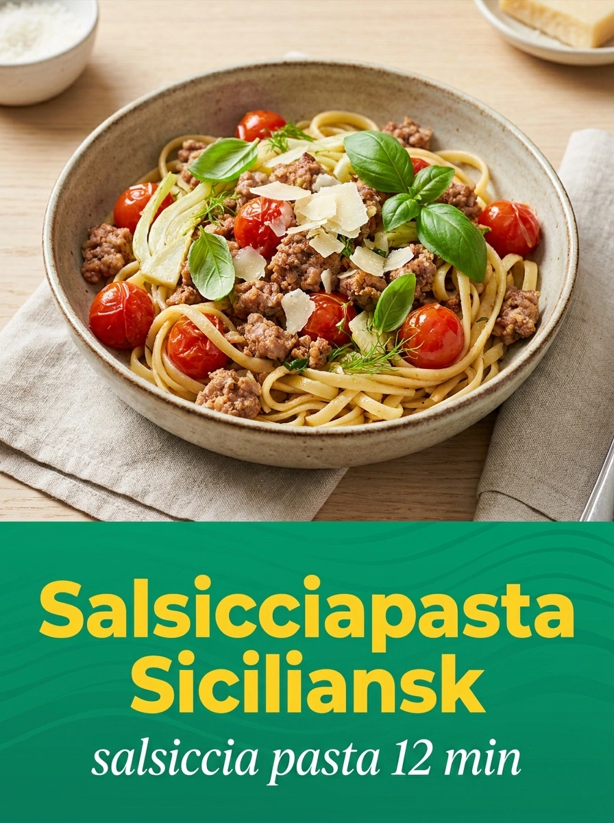 Salsicciapasta med Citron