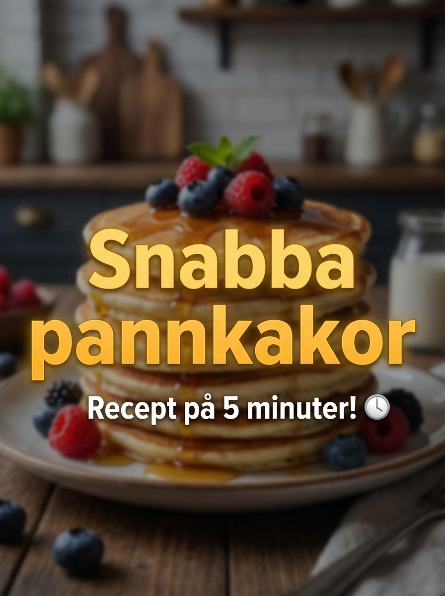 Snabba Pannkakor