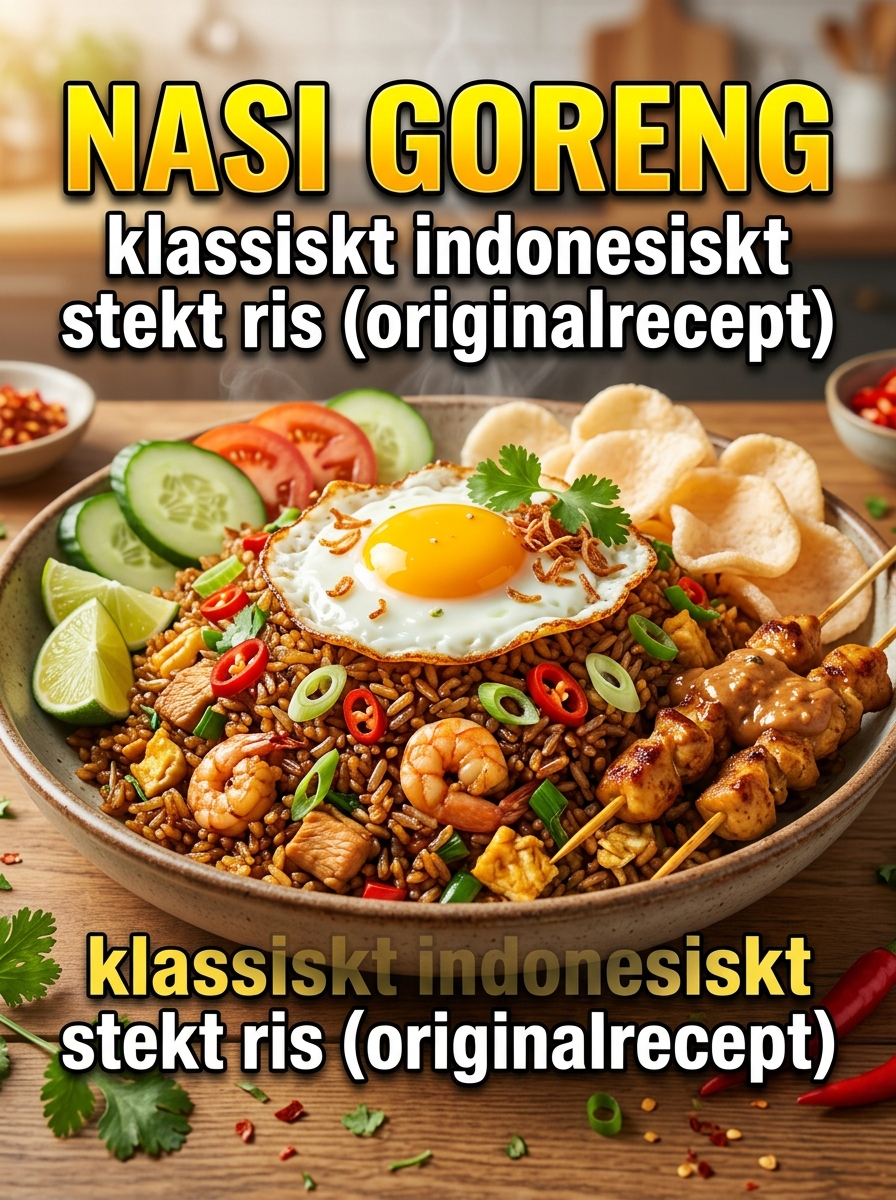 Soto Ayam – aromatisk indonesisk kycklingsoppa med liter, msk - hemlagat och gott