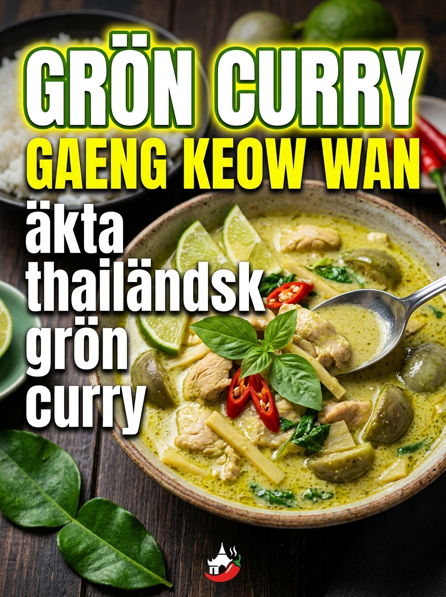 Grön Curry (Gaeng Keow Wan)