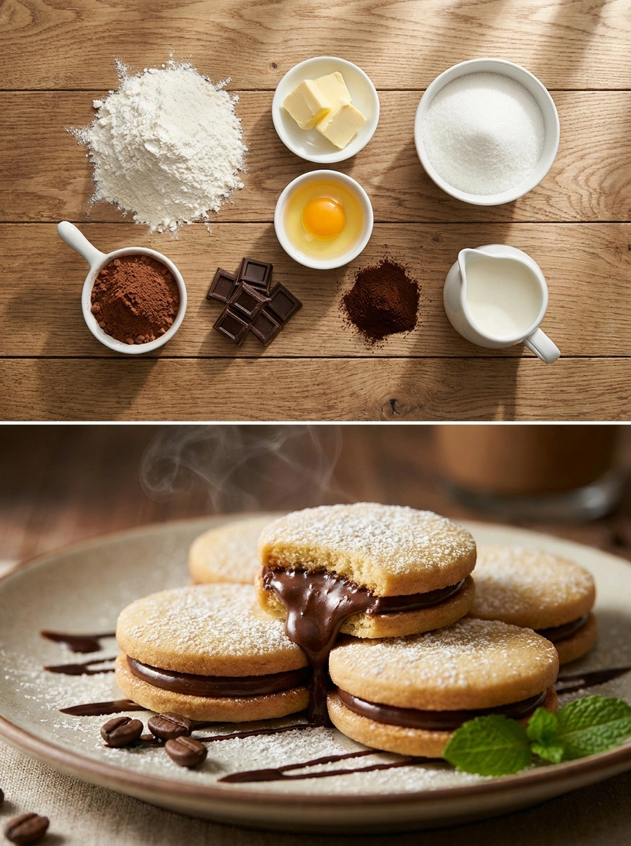 Mördegskakor Mocha