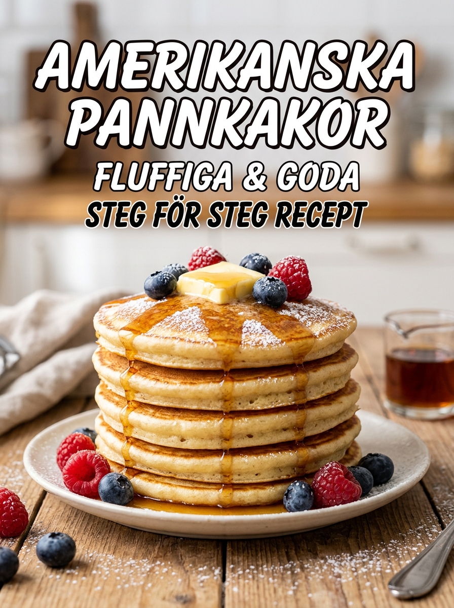 Enkla pannkakor – snabbt och gott - hemlagat recept
