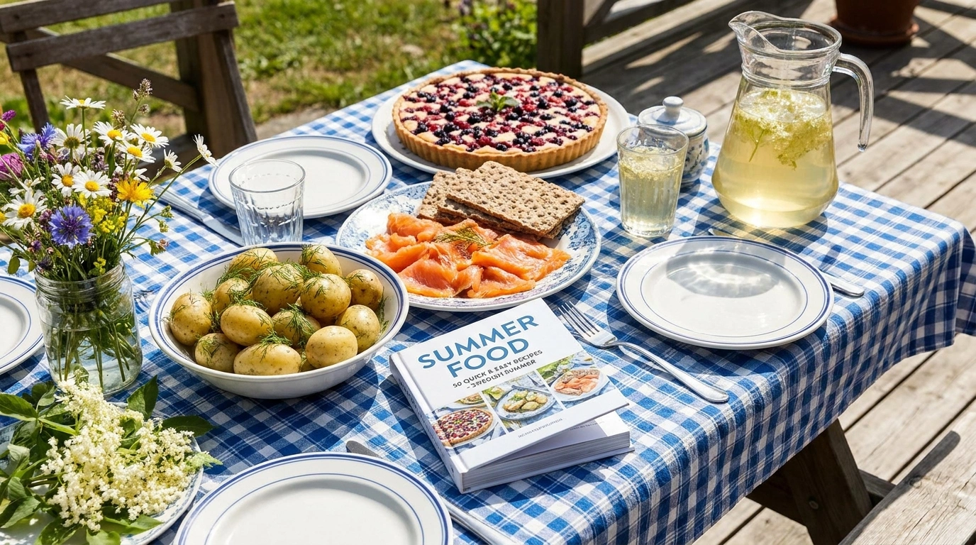Sommarmat – 50 snabba & enkla recept för svenska sommaren