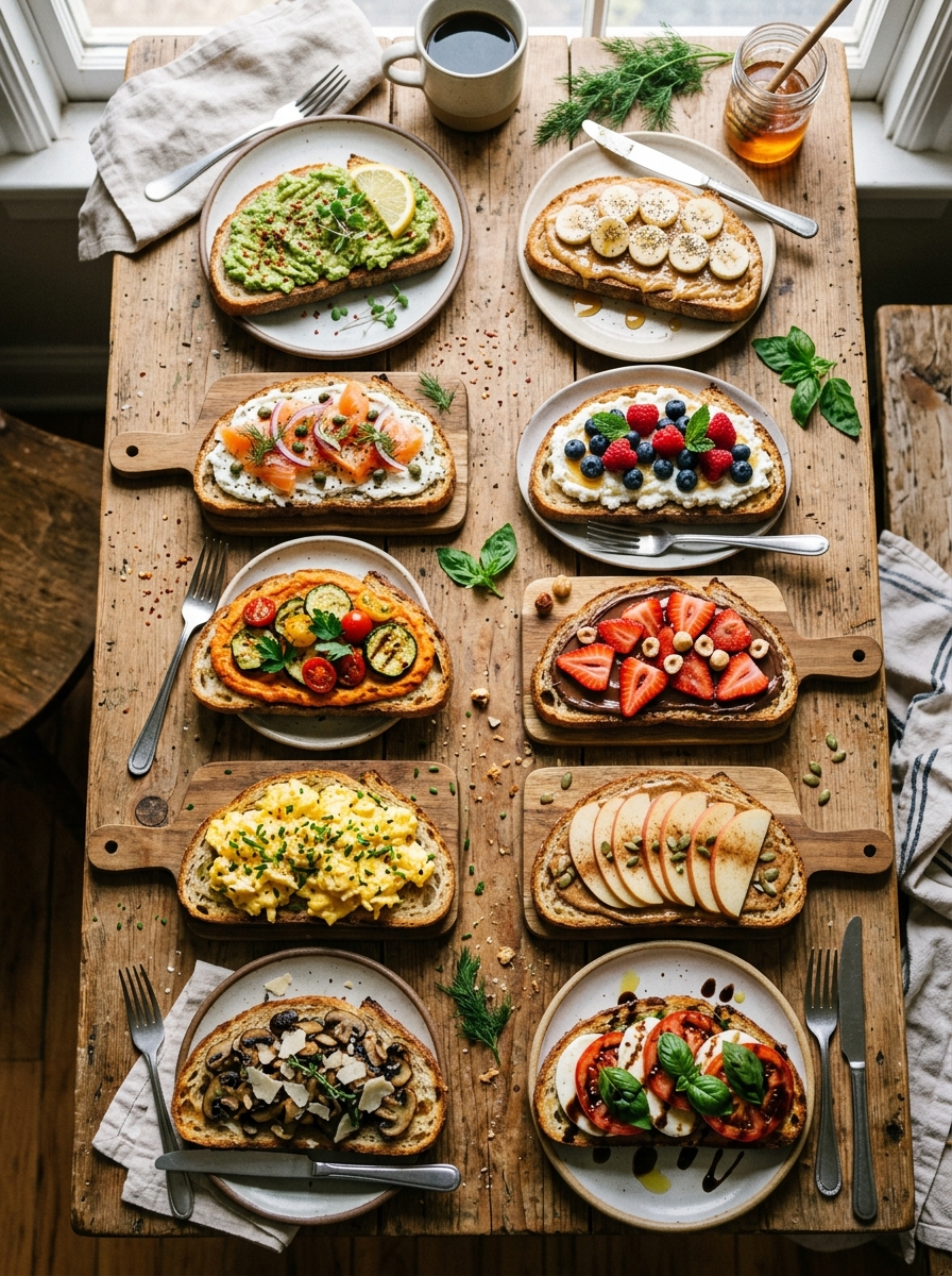 Toast recept – 10 enkla