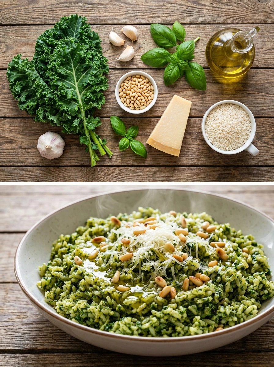 Kale Pesto Rice